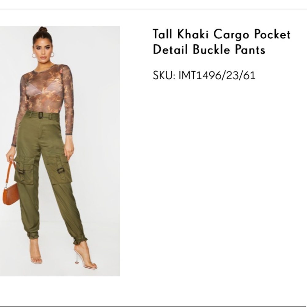 Tall cargo pants